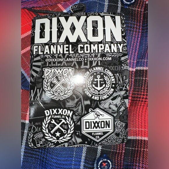 DIXXON FLANNEL - TRAVIS PASTRANA FLANNEL Shirt‎ - womens MEDIUM- COLLAB - Picture 7 of 10